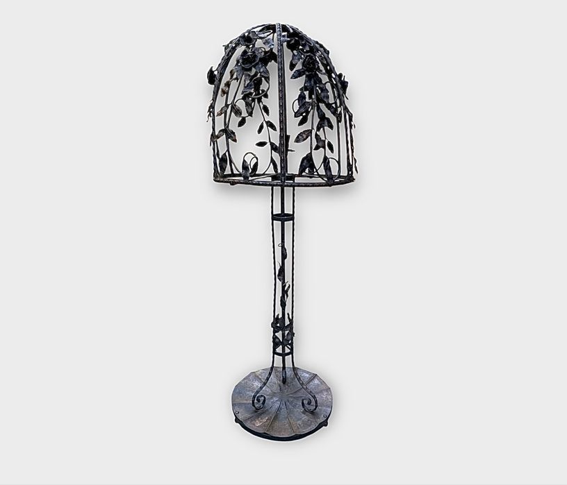 Lampa postament  fier forjat Art Deco anii ‘20