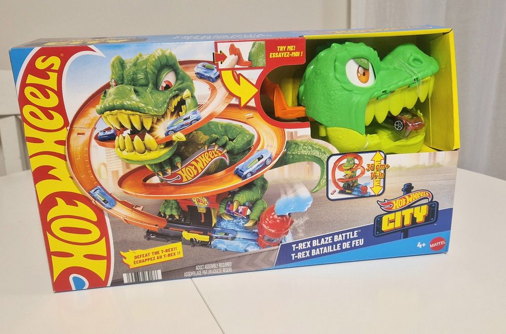 Hot Wheels City - Комплект писта Т-Рекс