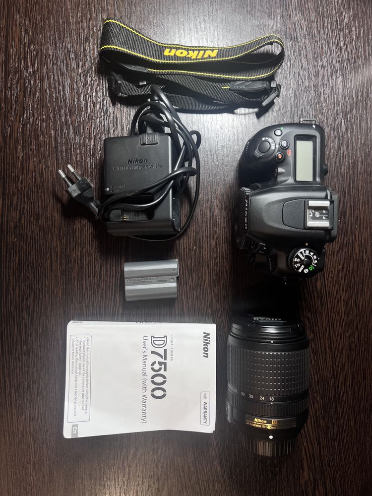 Фотоаппарат Nikon D7500 VR Kit 18-140