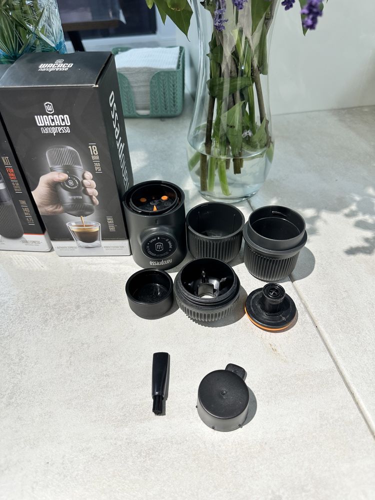 Wacaco Nanopresso и Barista Kit ручная кофемашинка