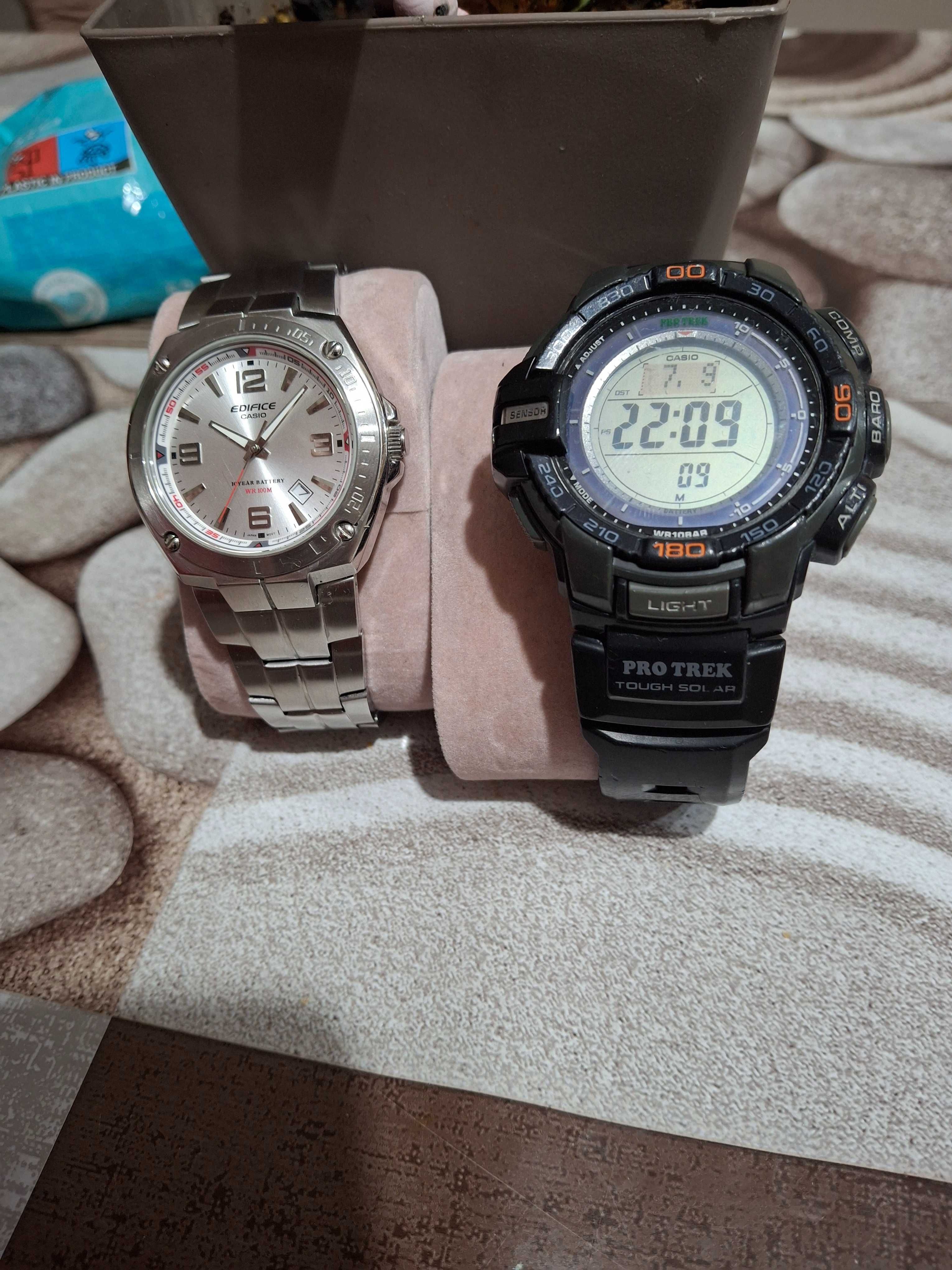 Casio Edifice и Protrrek
