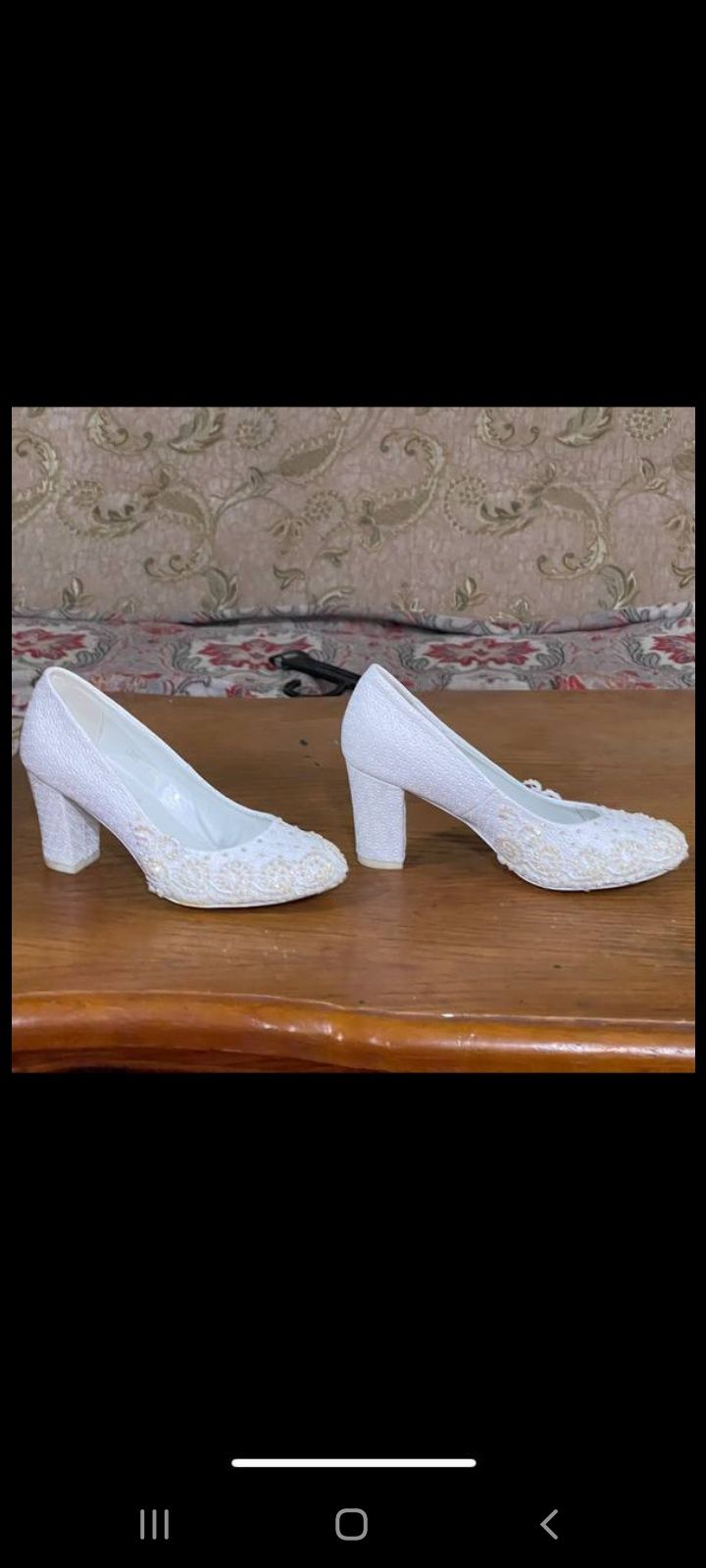 Белые туфли 37 размер