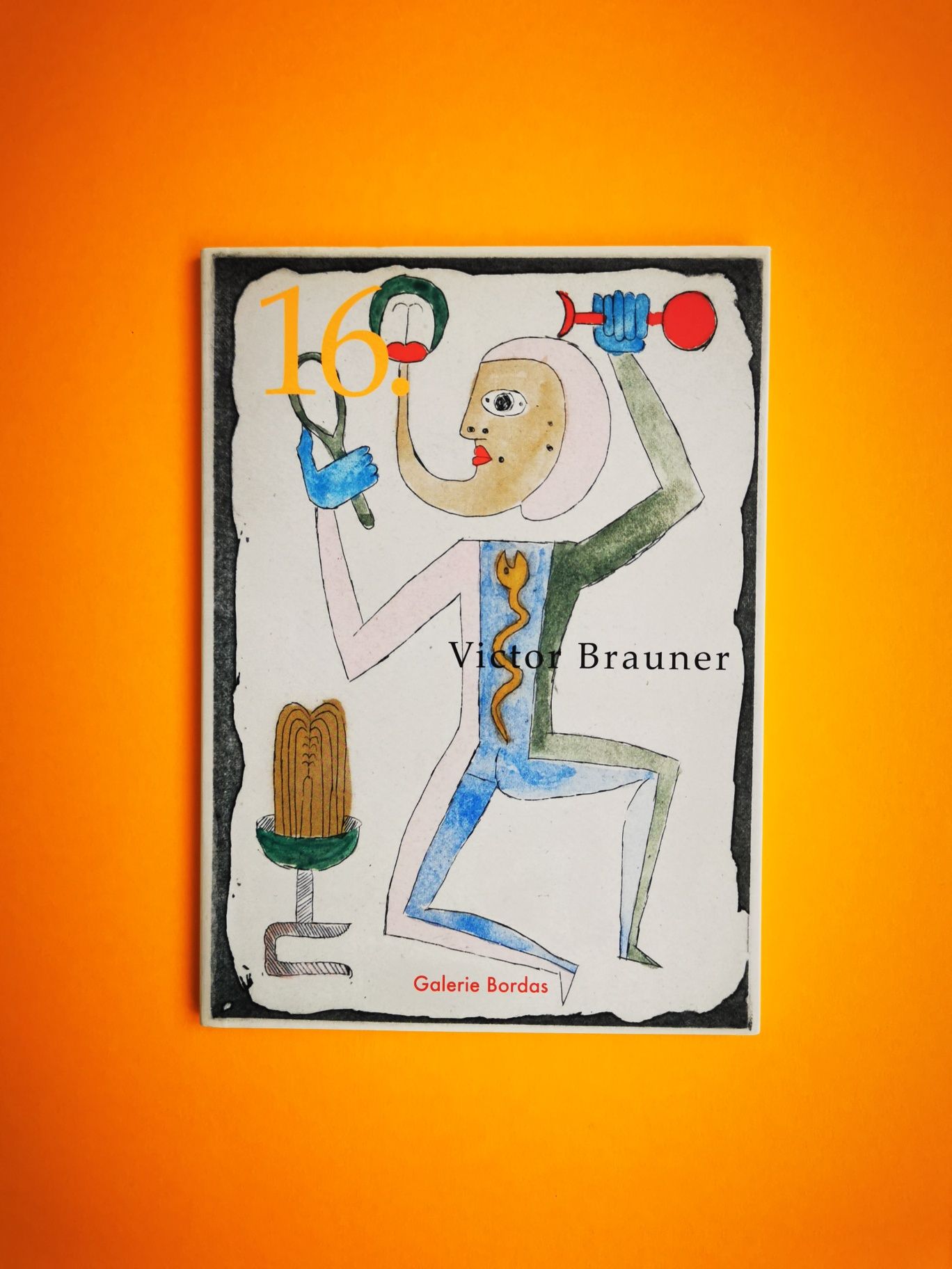 Victor Brauner catalog carte album arta pictura schite Bordas Franta