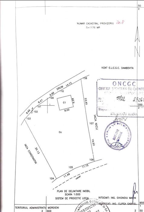 Teren munte Moroeni - Sinaia - Padina