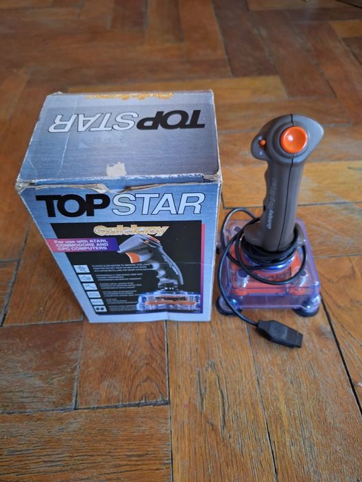 Joystick Quickjoy vintage , stare perfecta