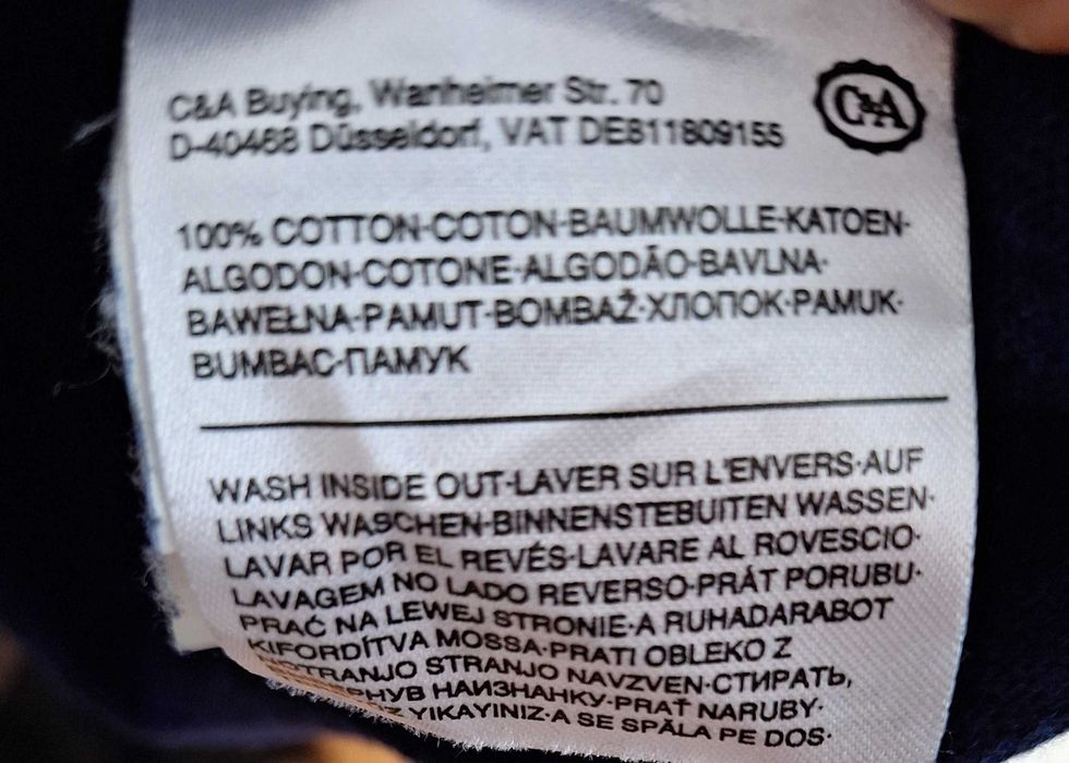 Мъжки пуловер, тъмносиньо, 100%памук, 3XL