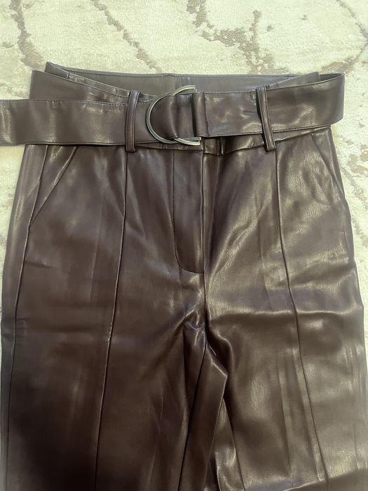 Pantaloni piele ecologica Orsay