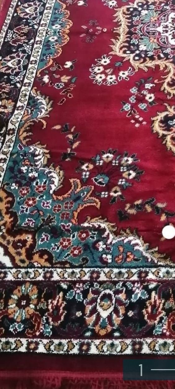 Ковер.  шерстяной