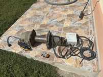 Vand troliu electric pe 24 v ,cu cablu de otel
