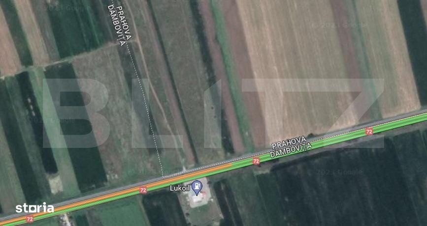 Teren extravilan, 7500 mp, deschidere 21 ml, Bratasanca