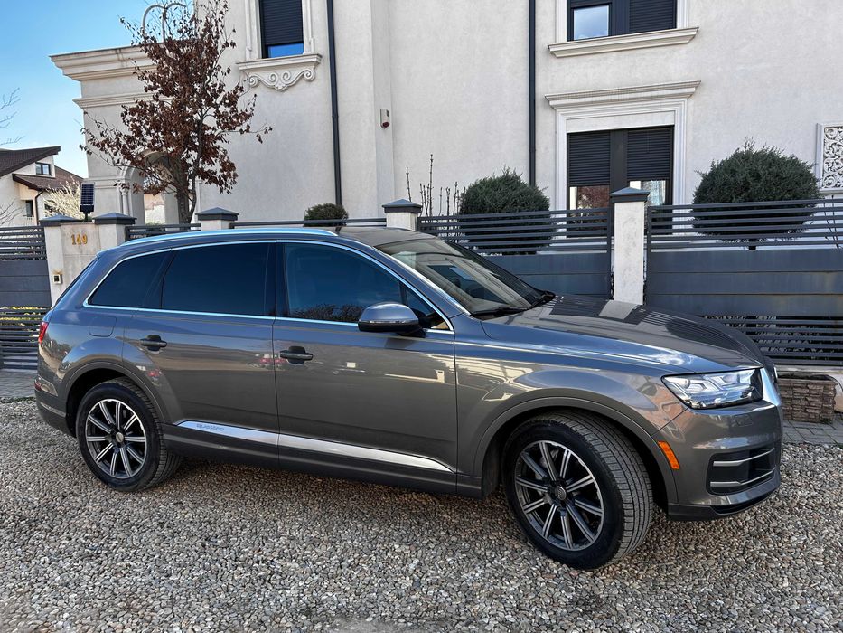 audi q7 benzina 2017 gri 239500km pret BLACK FRIDAY 19.000 euro