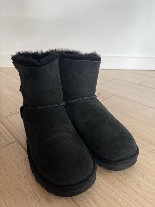 Cizme Ugg Scurte Negru Funda
