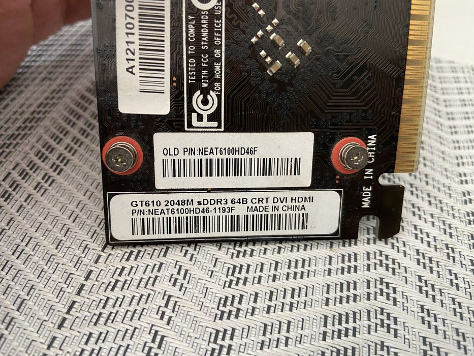 Видеокарта Palit GT610 2GB DDR3 64bit