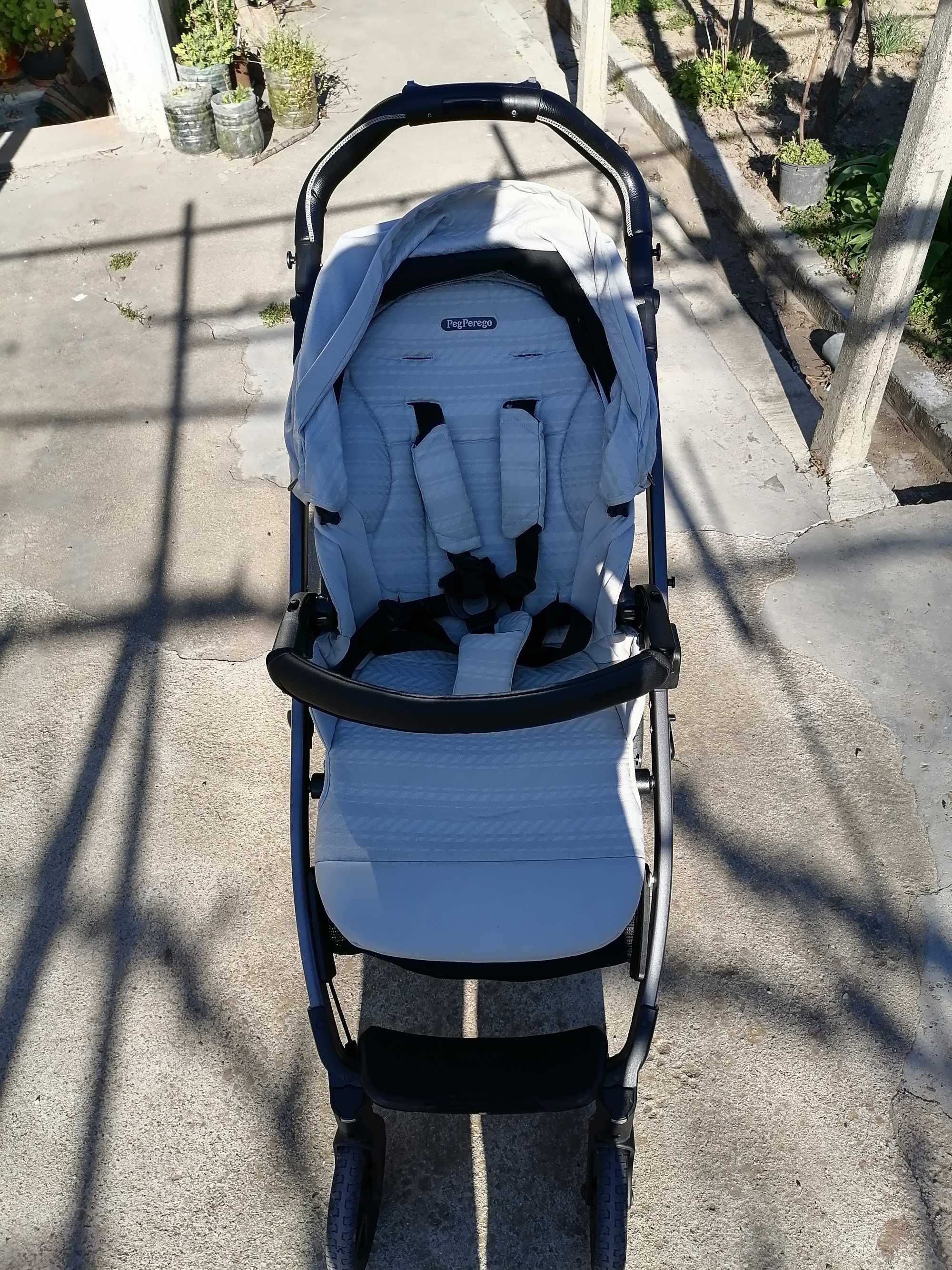 Продавам:Детска количка Peg Perego BOOK 51 ELITE MODULAR 3 В 1 MOONSTO