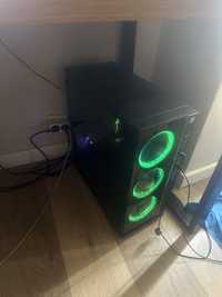 Vand PC de gaming+monitor+masa+scaun+casti