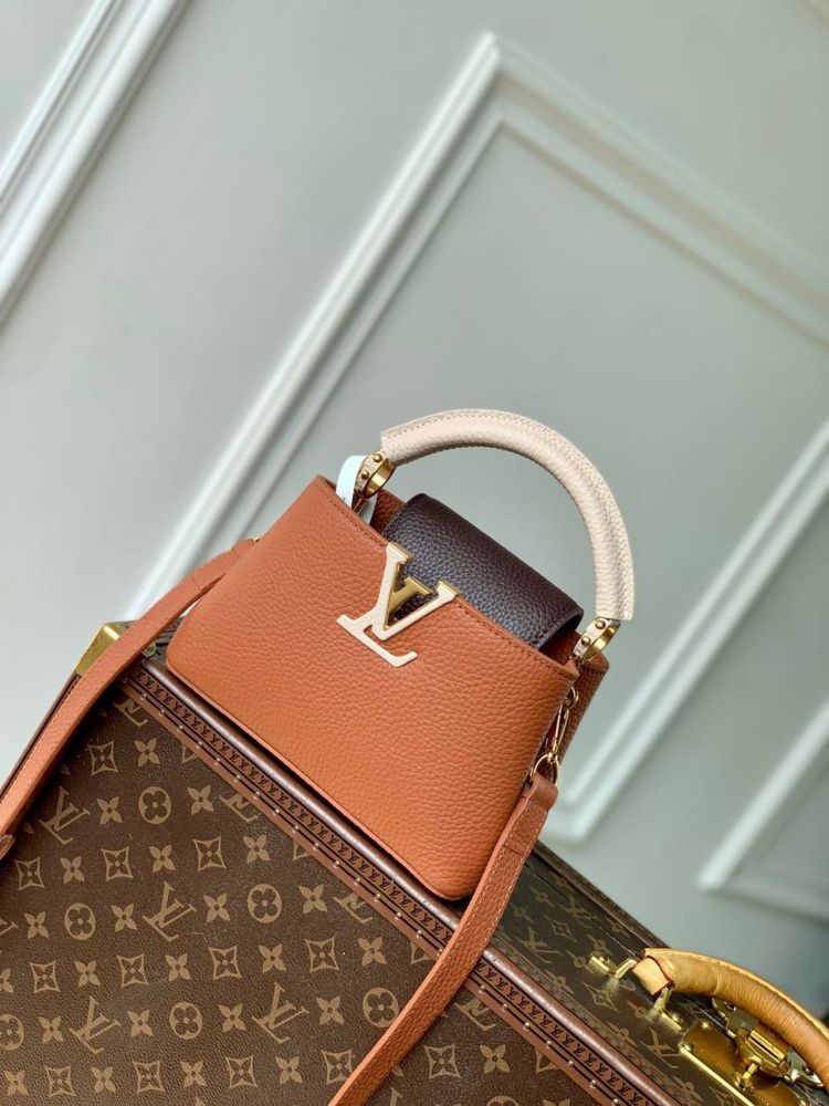 Geanta Louis Vuitton Capucines Taurillon