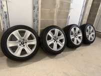 Джанти с нови зимни гуми 18 5x108 8.5J ET49 245/45/18 Good Year UGP+