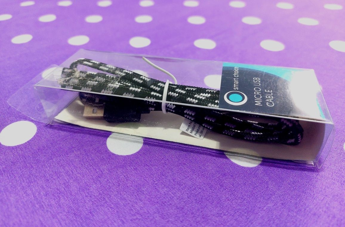 Cablu micro USB 2.0 Smart Choice universal date și încărcare 1.5 m