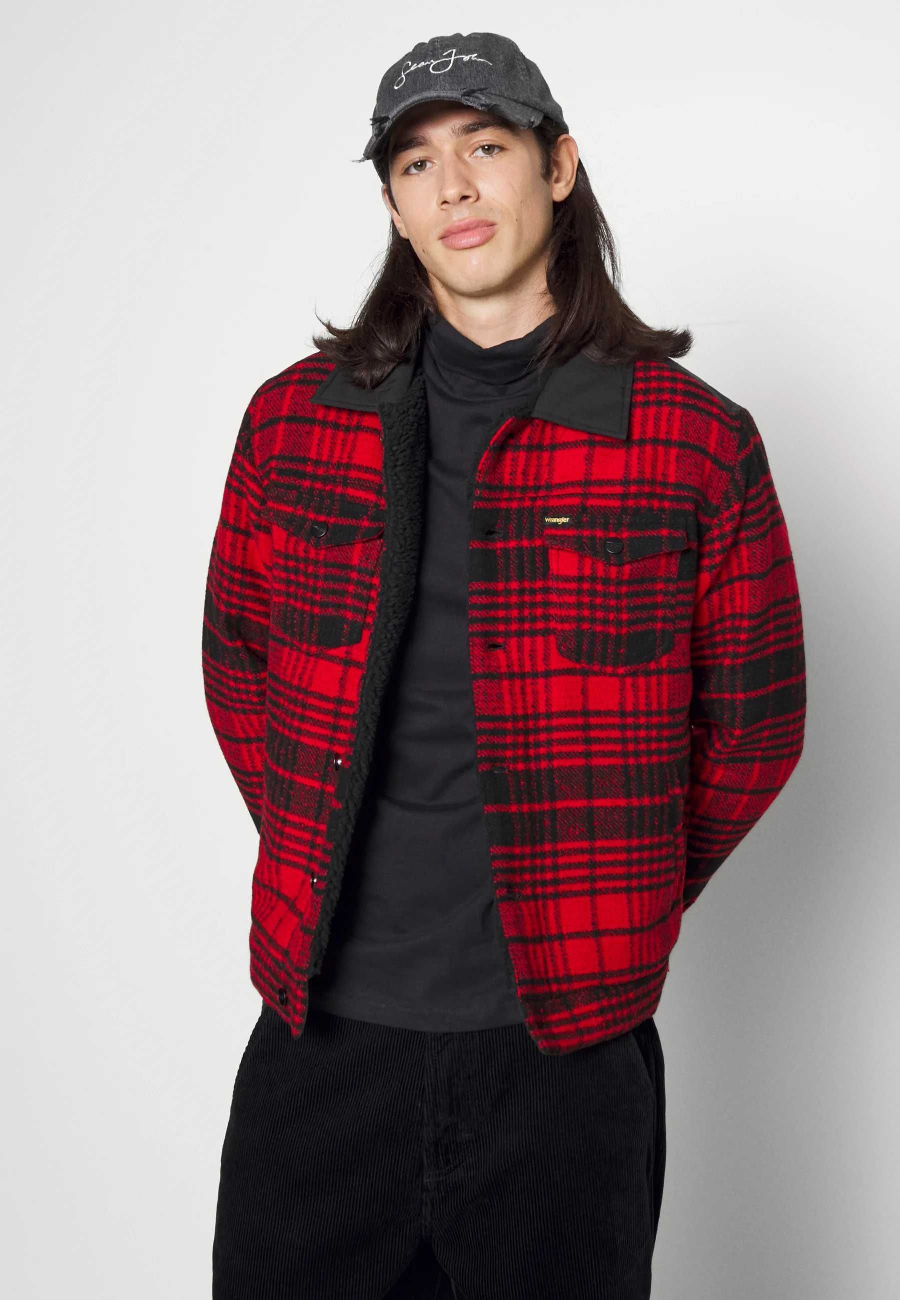 Wrangler Wool Trucker Jacket ОРИГИНАЛНО мъжко яке - M