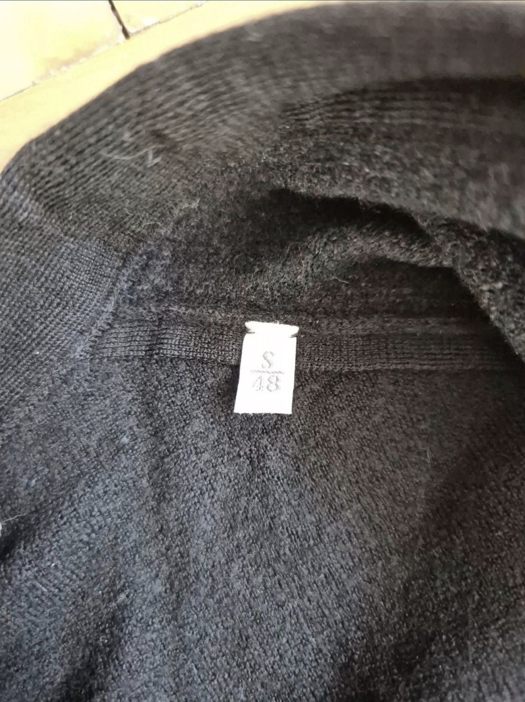Pulover Cardigan gros de lux, Ermenegildo Zegna, Barbati, Lână- 48 / S
