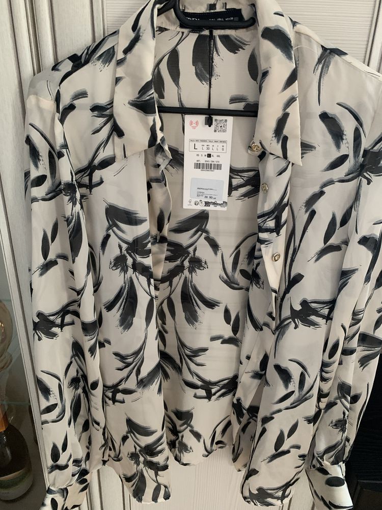 Camasa Zara masura L, noua cu eticheta