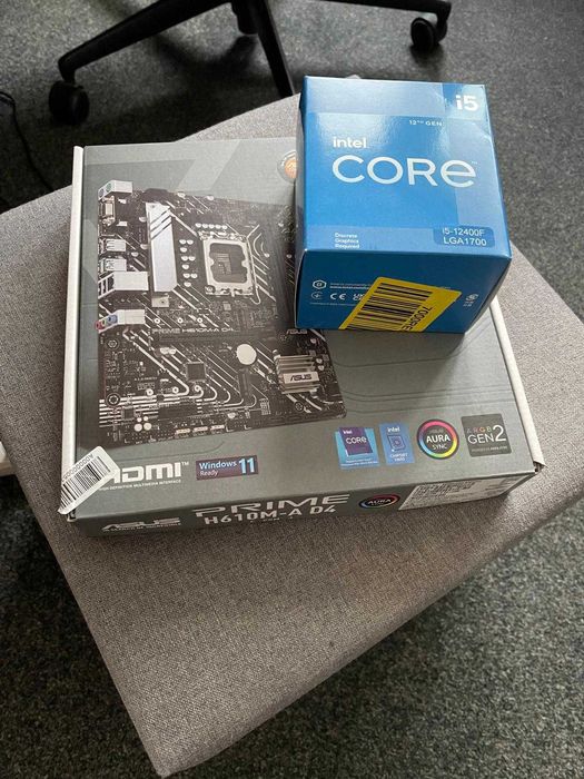 Kit placa de baza Asus + Procesor Intel® Core™ i5-12400F