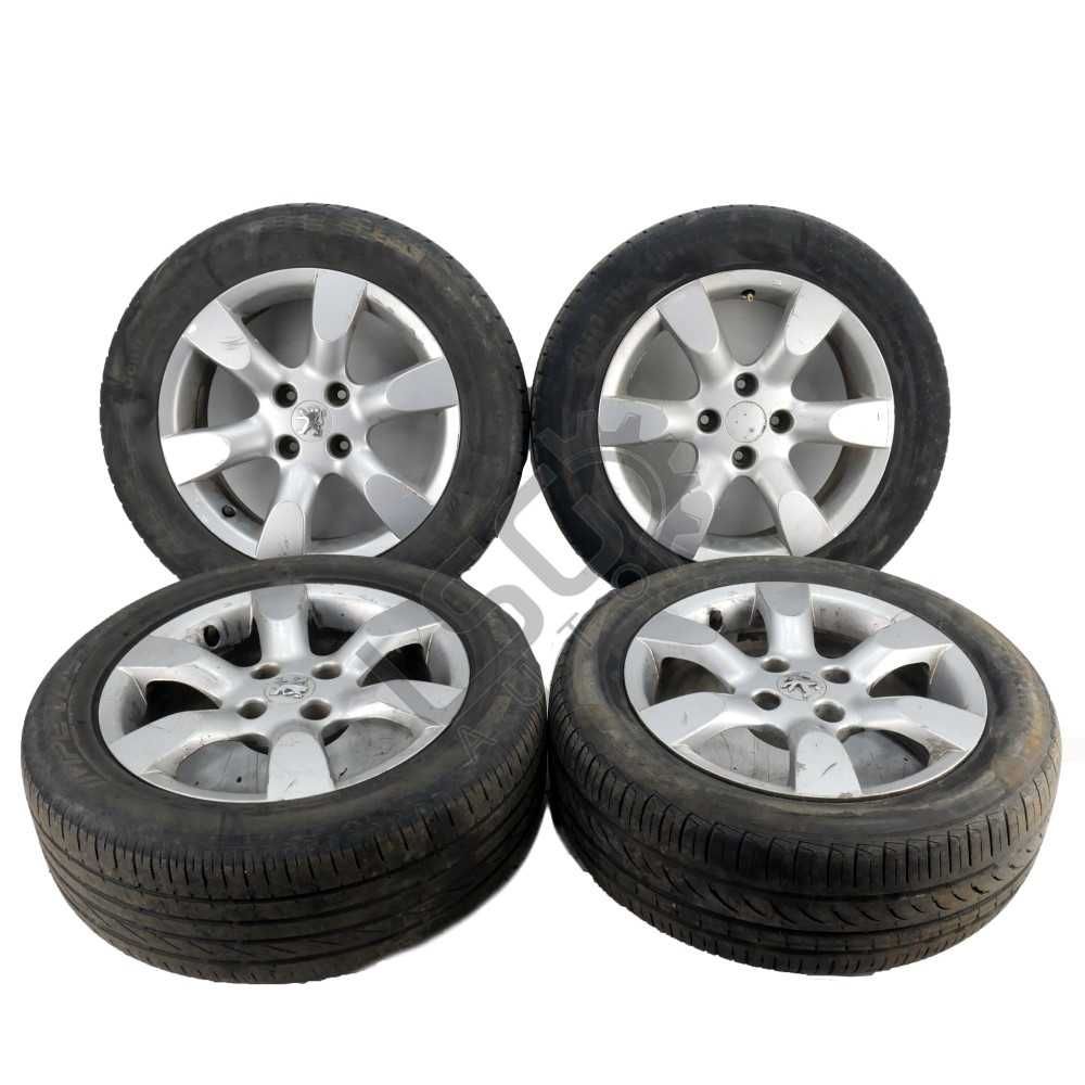 Алуминиеви джанти 4x100 с гуми R16 Peugeot 307 (2001-2008) ID: 118130