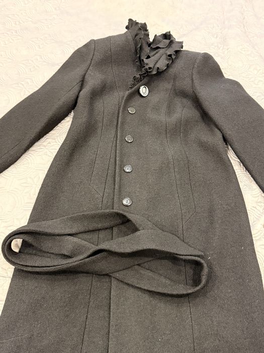 Пальто, черное.