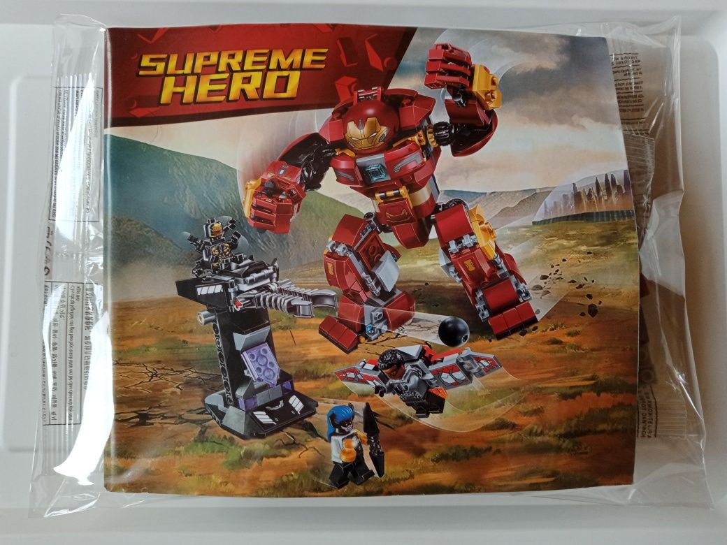 Set tip lego Marvel Heroes Distrugerea Hulkbuster 76104