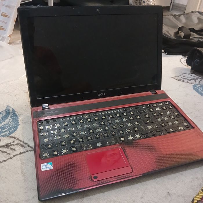 Notebook Acer не рабочий