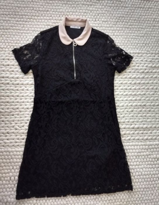 Rochie Zara din dantela neagra, S