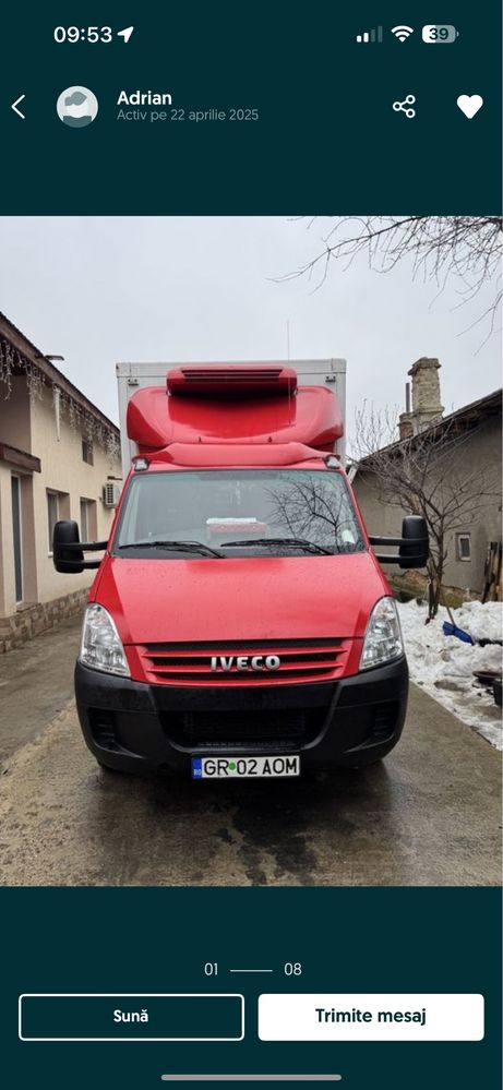 Iveco dayli 3.0 e4 6 trepte 10 europaleti