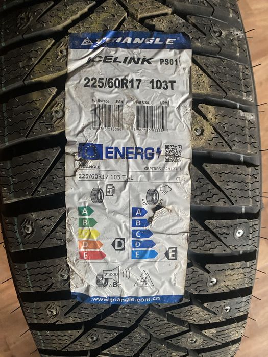 Резина 225/60/R17