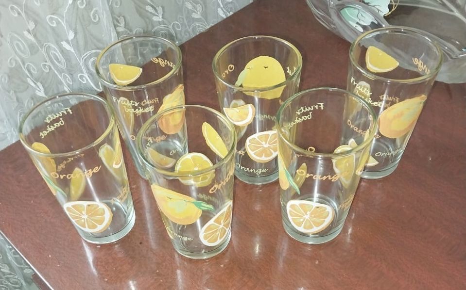 Продаю стаканы для соков 6 шт