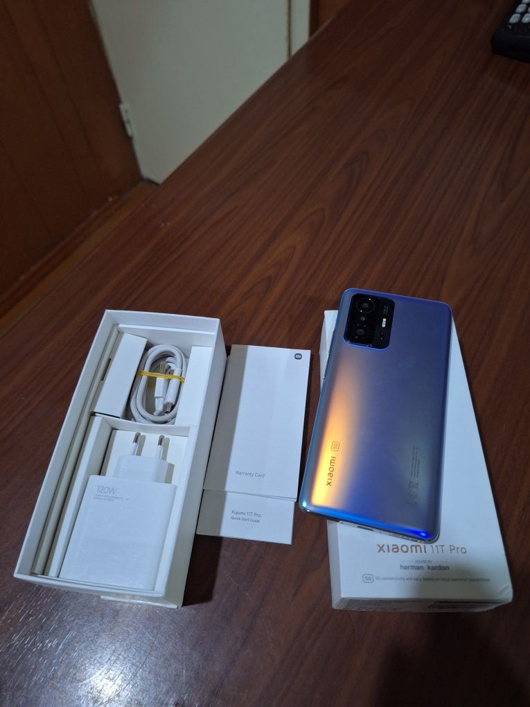 Xiaomi 11T Pro 5G 8+8/256GB Blue как новый!