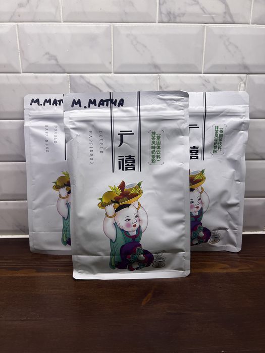 Чай матча с молоком 1 кг оригинальная ! Для бабл ти , bubble tea