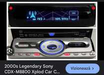 Cd player auto Sony CDX M ,doua fete,old school,