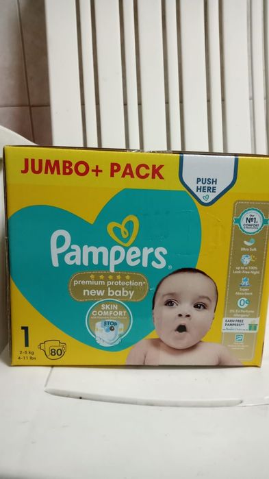 Pampers Nr 1 pentru bebe