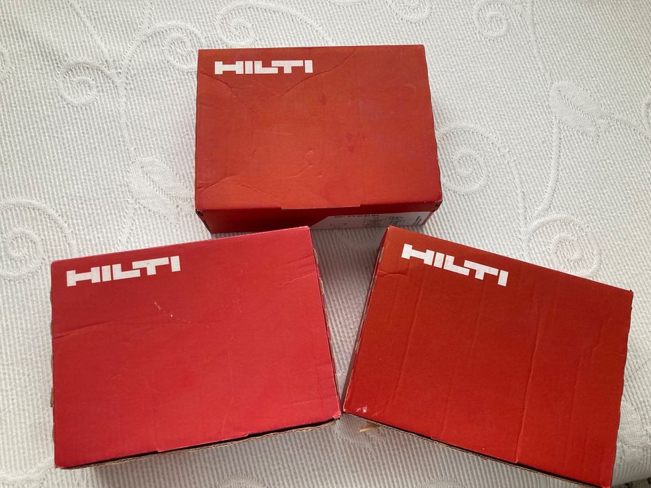 Пирони Hilti различни видове