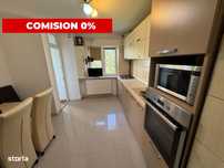3 camere, centrala proprie, 2 grupuri sanitare, complet mobilat si uti