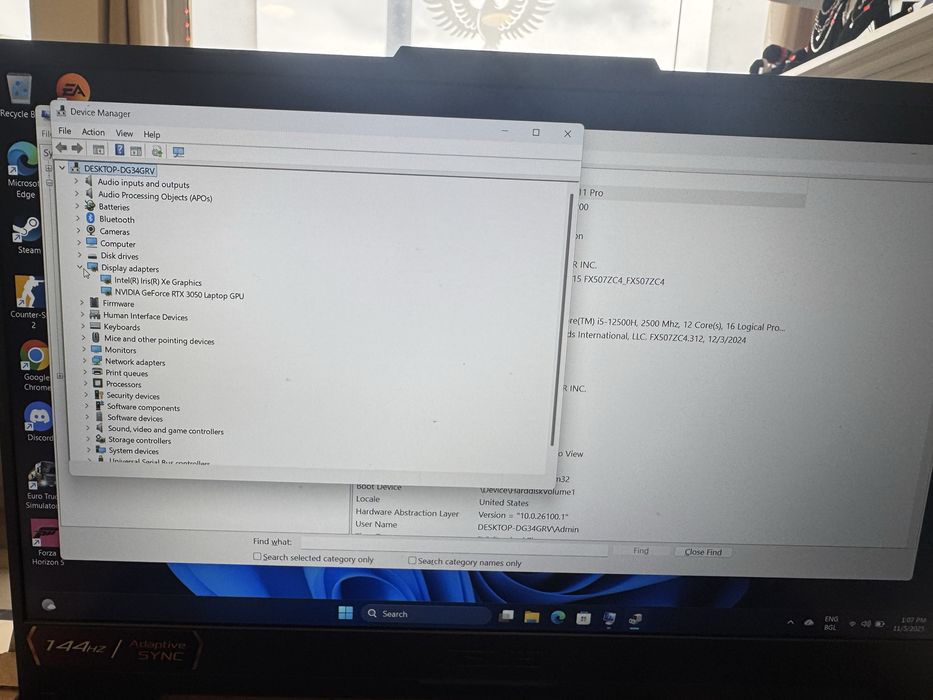 ASUS TUF Gaming F15 FX507ZC4-HN141 Кутия + Гаранция