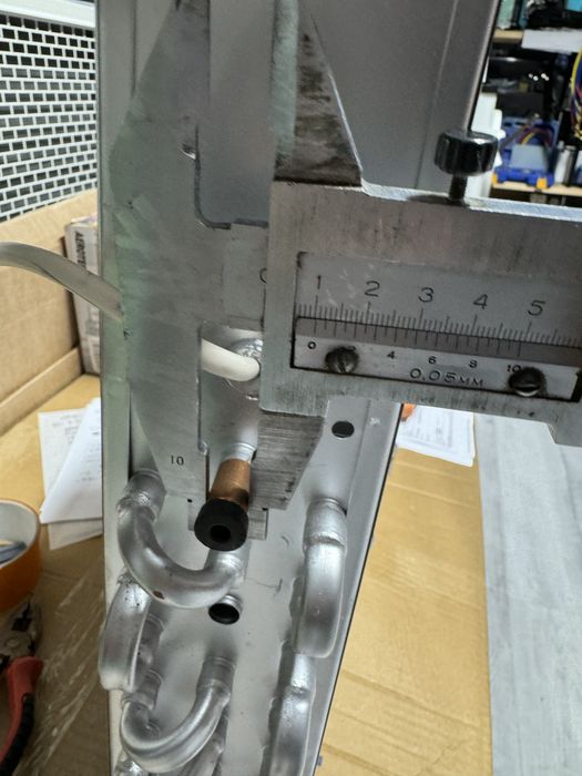 Vaporozator dublu flux suflanta vitrina rece frig masa inox nou