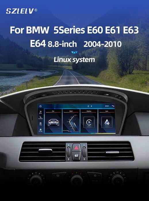 Linux магнитола BMW E60/F10 5-series