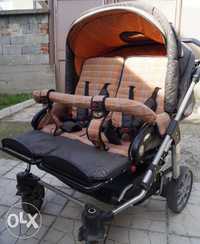 Бебешка количка за близнаци Hartan ZXII