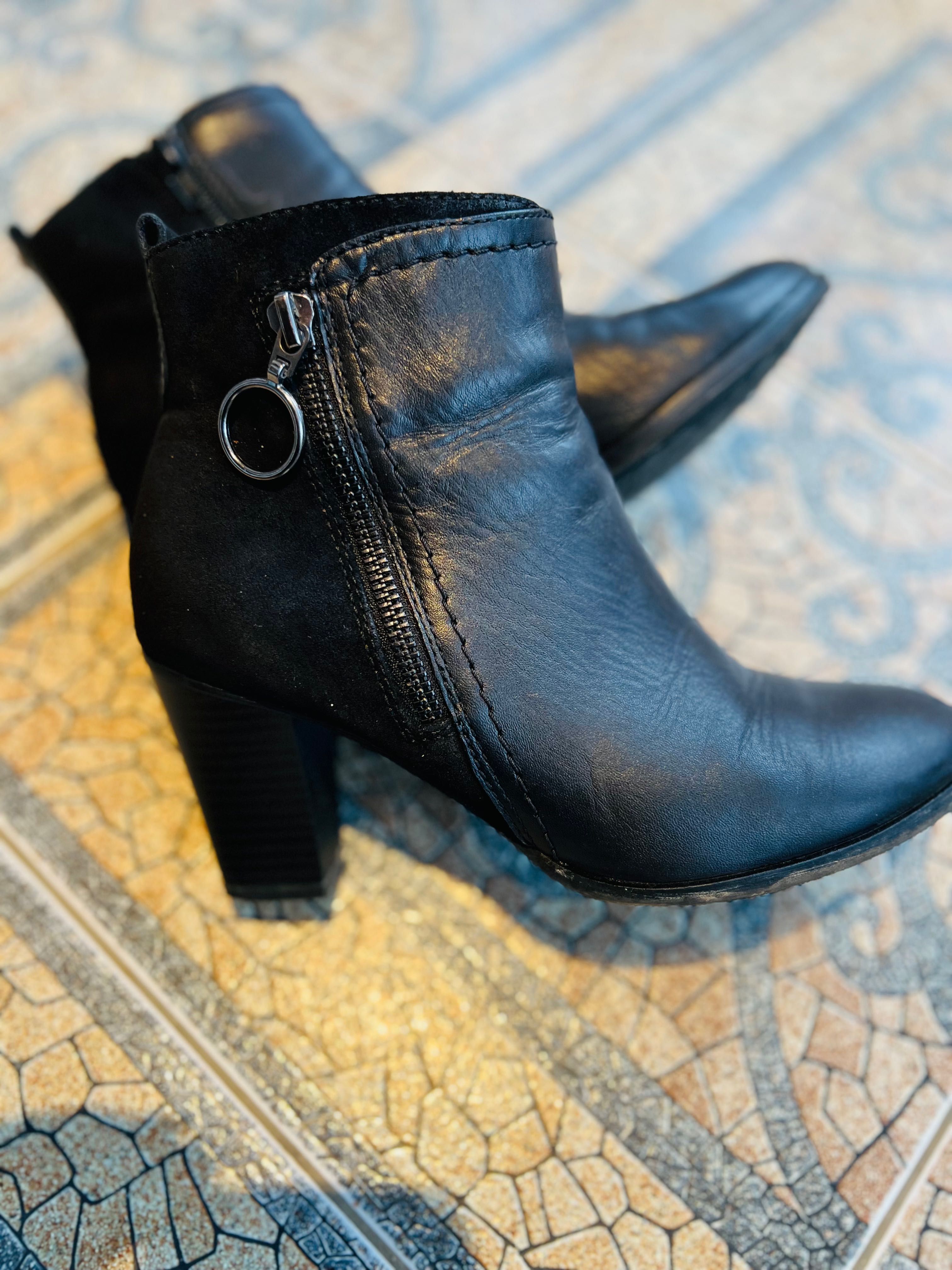 Botine piele 5th avenue