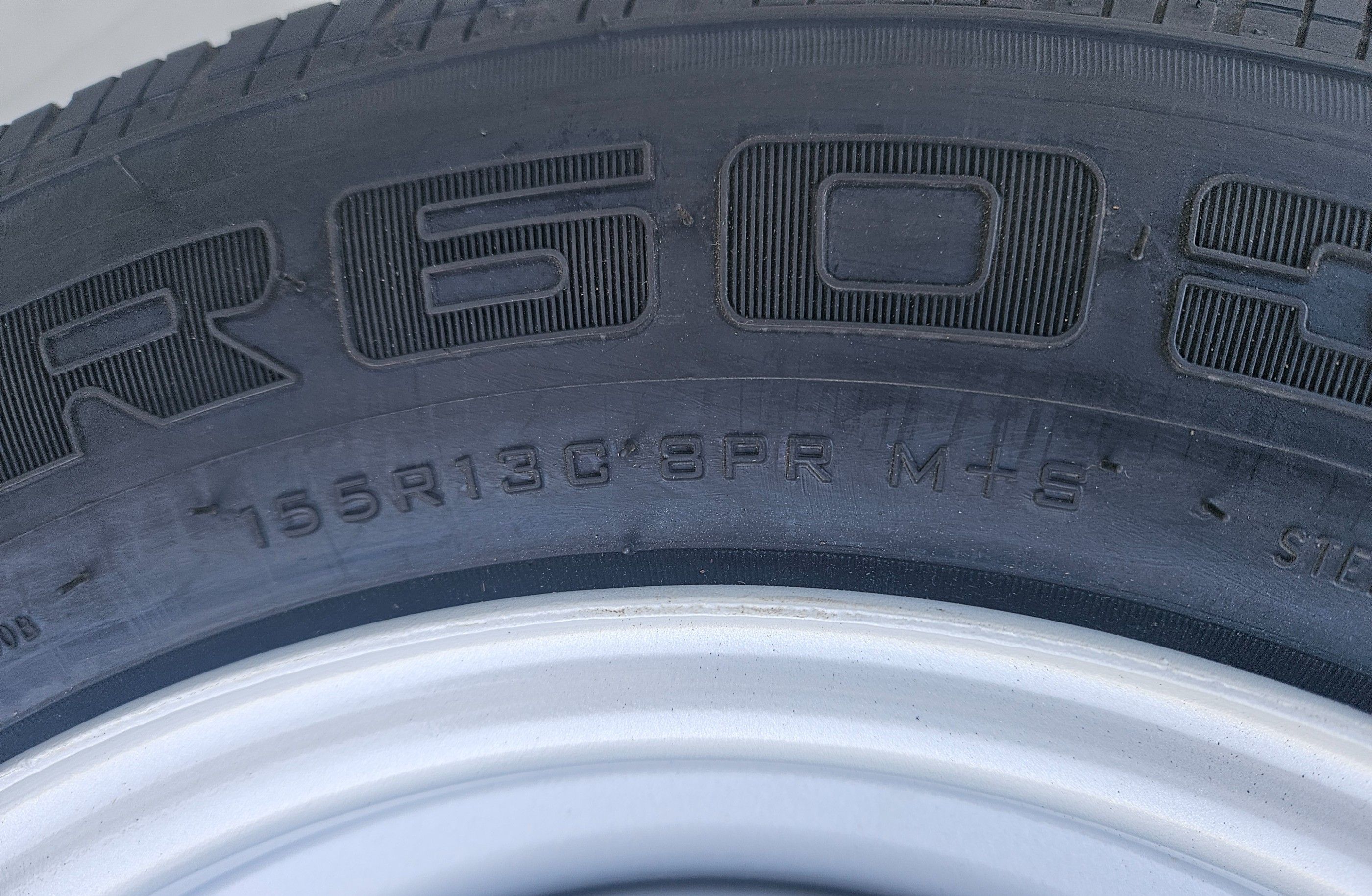 Roata completa remorca 155 R13C Anvelopa SECURITY M+S pe Janta 4.5Jx13