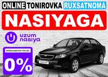 Тонировка разрешение.Рухсатнома2025. Бўлиб тўлаш учун. Пластик эвазига