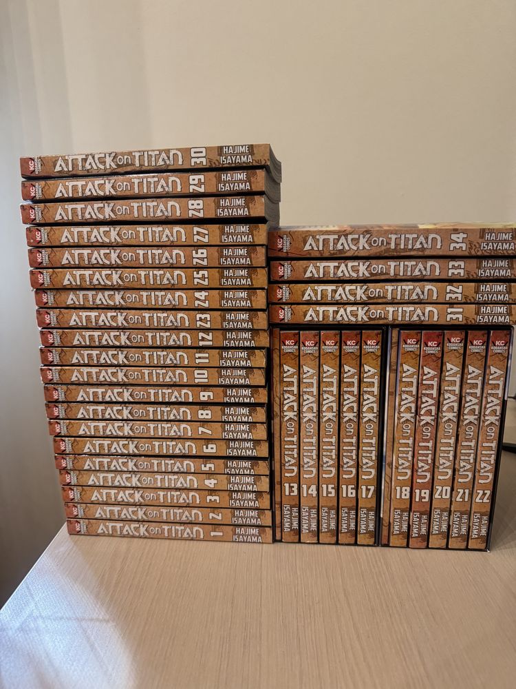 Manga Attack on Titan toata colectia