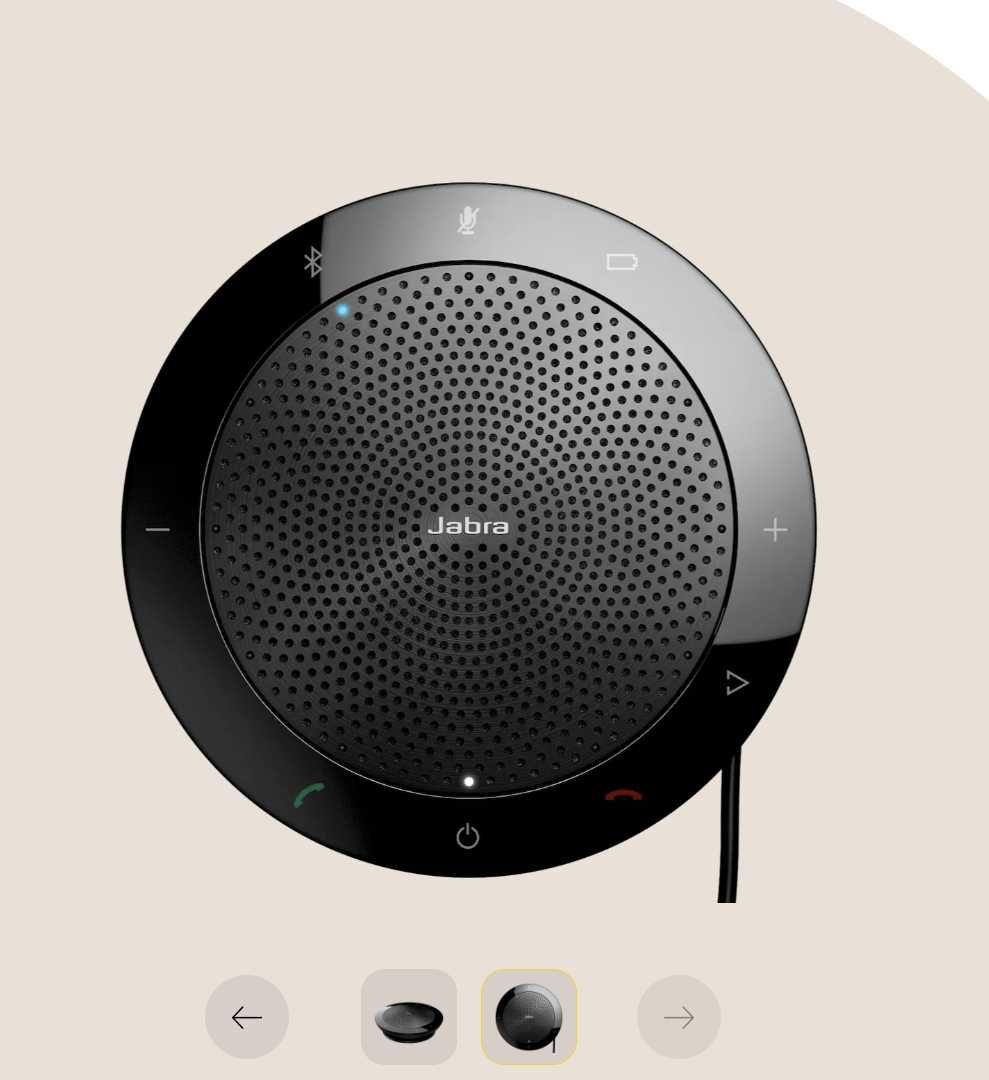 Difuzor portabil cu USB și Bluetooth®. Jabra Speak 510