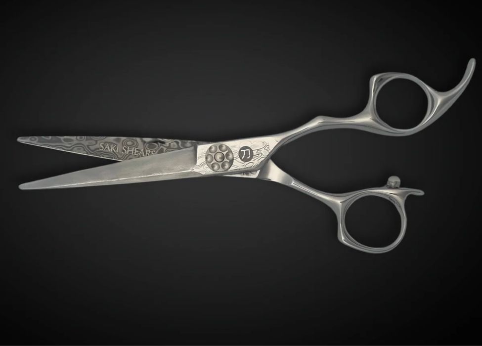 Saki shears damascus steel професионални ножици